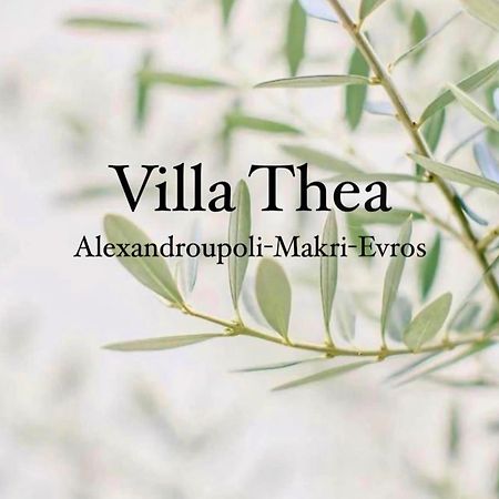 Villa Thea Nea Nea Makri Extérieur photo